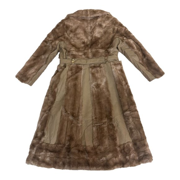 1970's Vintage Faux Fur Coat - Tissavel France - Picture 2 of 14